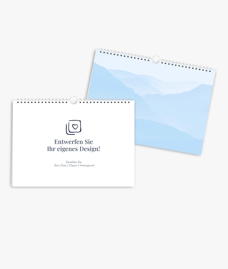 Wandkalender Undatiertes Layout