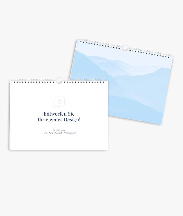 Wandkalender Undatiertes Layout