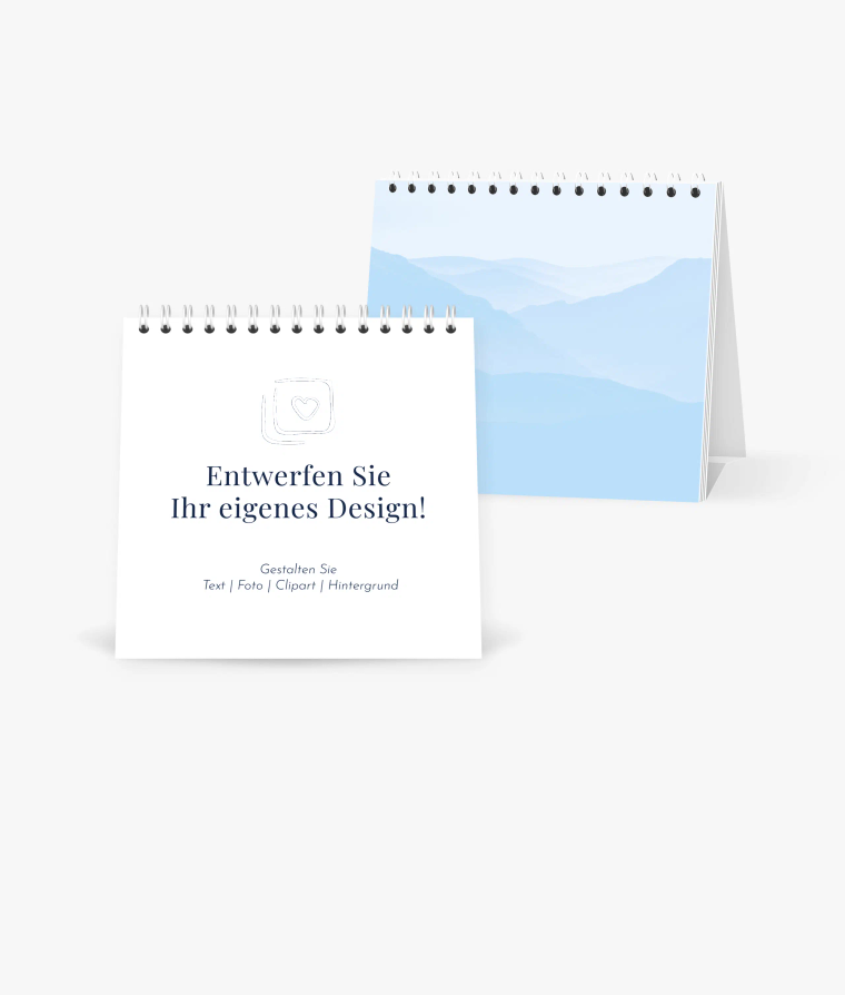 Tischkalender Undatiertes Layout