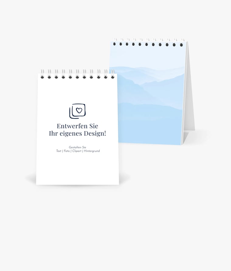 Tischkalender Undatiertes Layout
