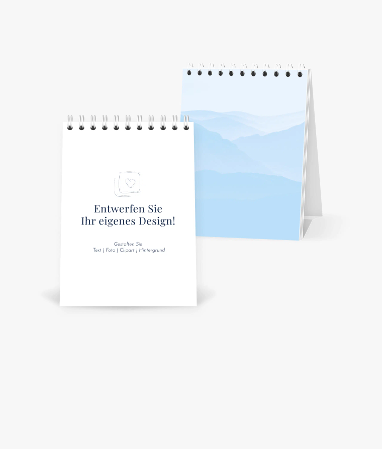 Tischkalender Undatiertes Layout
