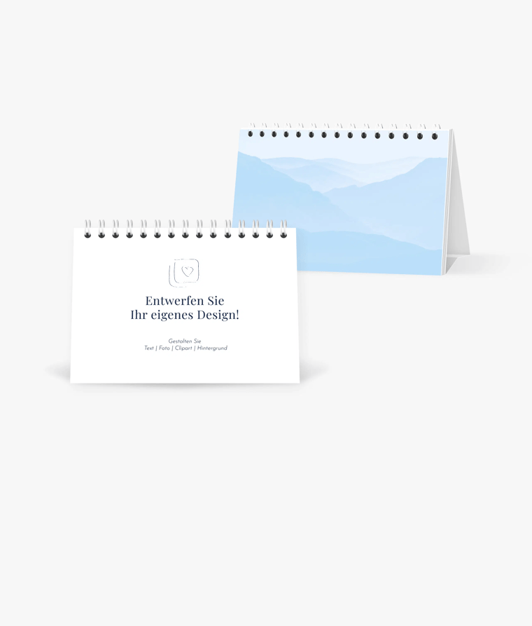 Tischkalender Undatiertes Layout