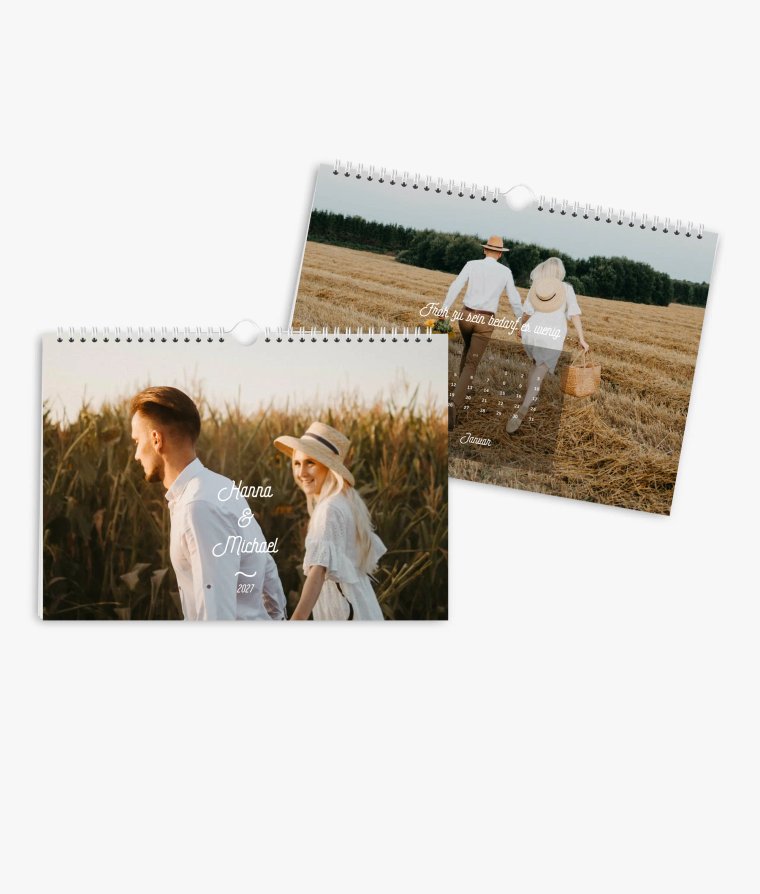 Wandkalender Love & Peace