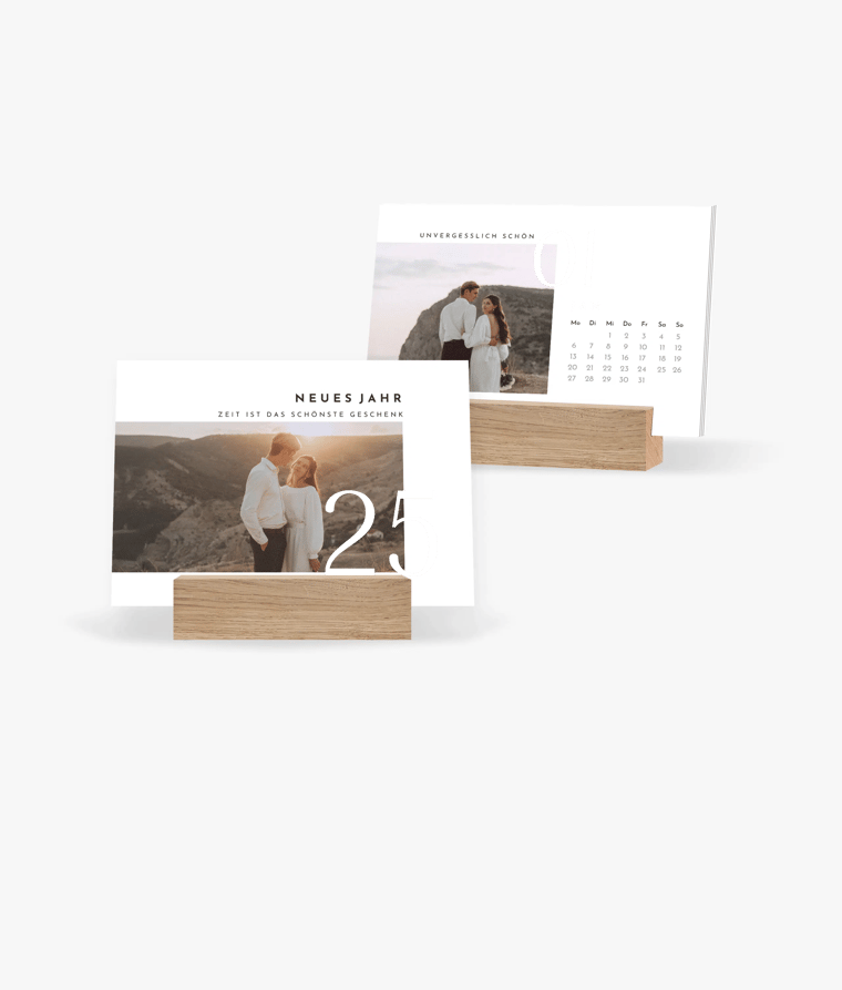 Tischkalender Zeitlos