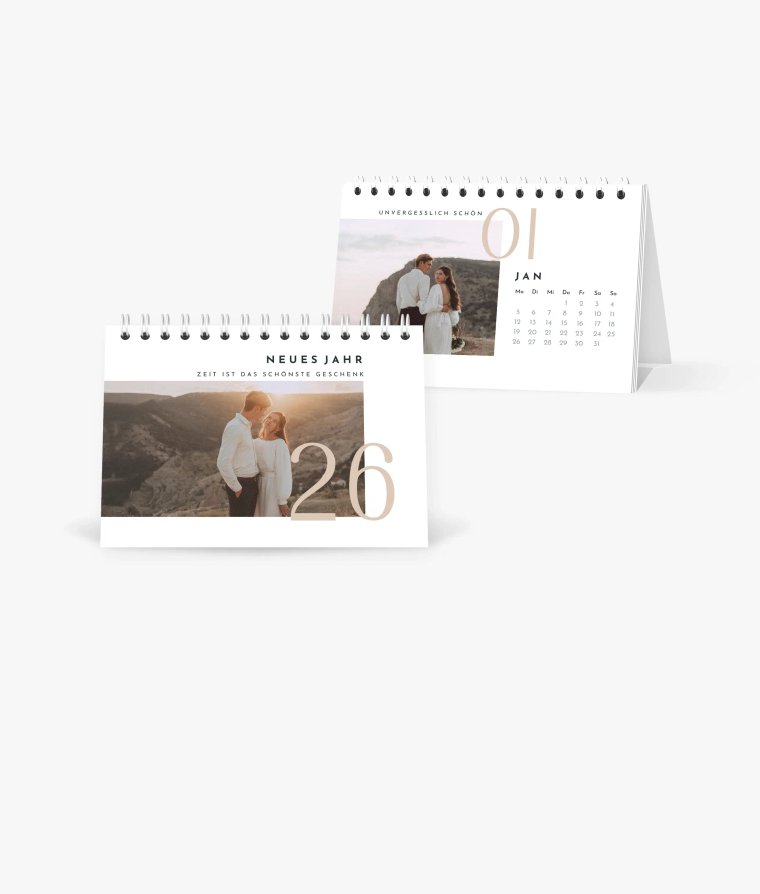Tischkalender Zeitlos
