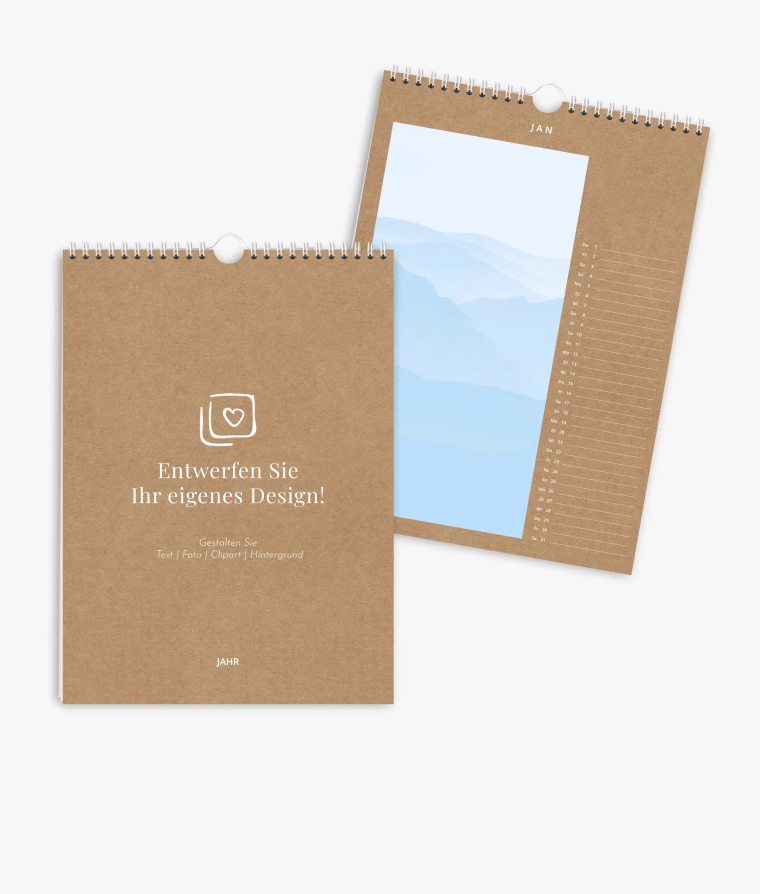 Terminkalender Blanko · Vintage