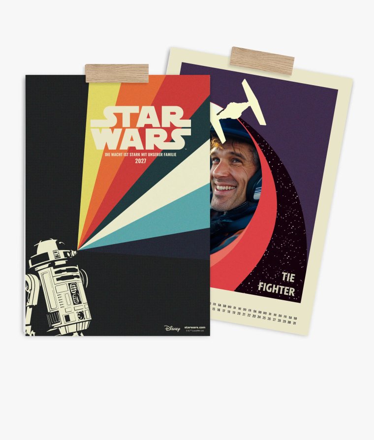 Wandkalender Star Wars · A New Nostalgia