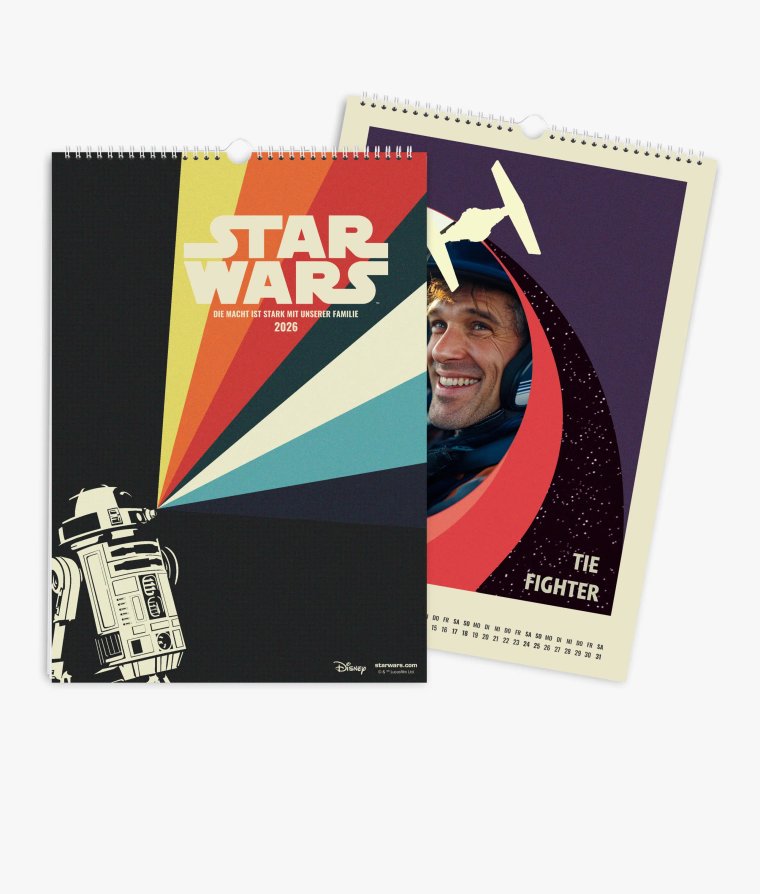 Wandkalender Star Wars · A New Nostalgia