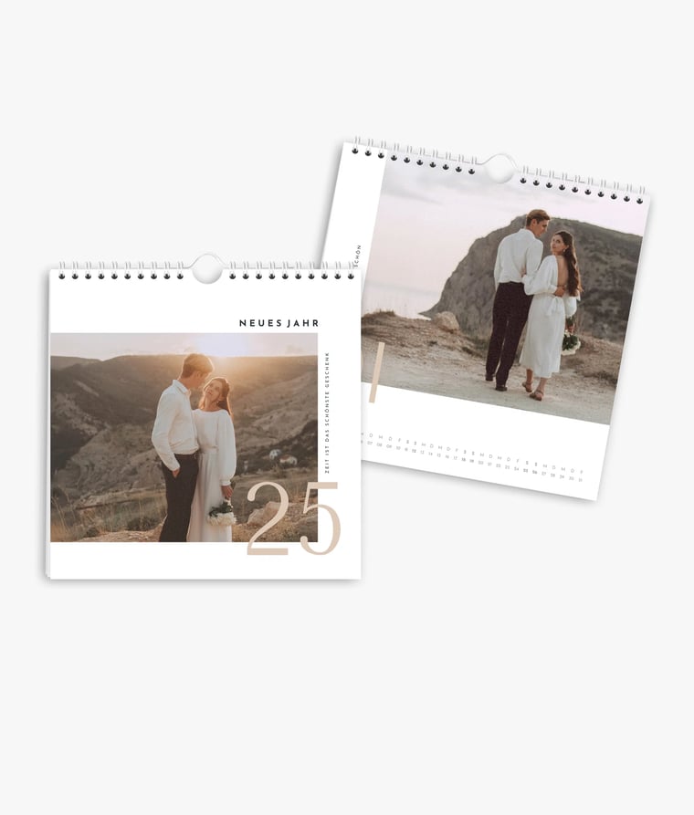 Wandkalender Zeitlos