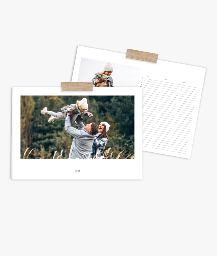 Familienplaner Golden Brush