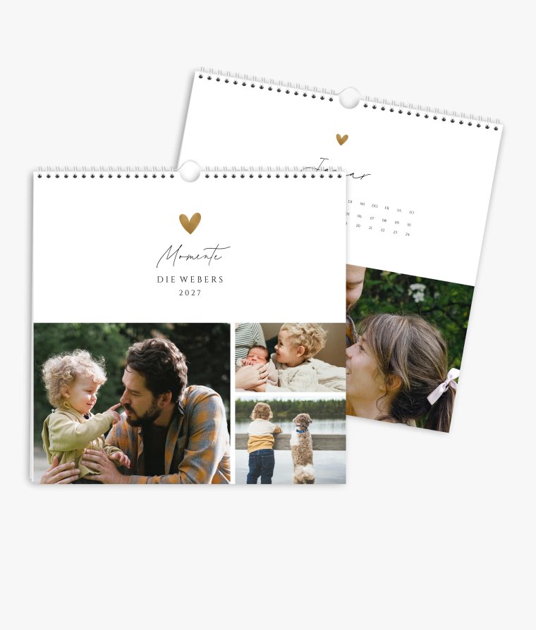 Wandkalender Heartfelt