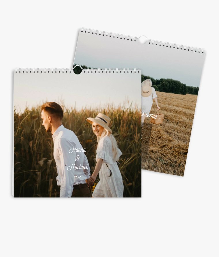 Wandkalender Love & Peace