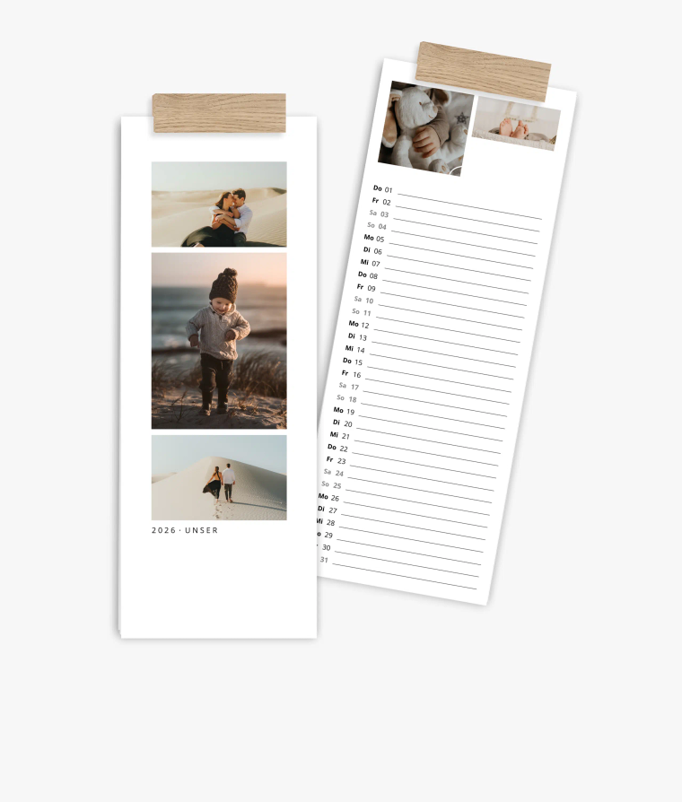 Küchenkalender First Glimpse