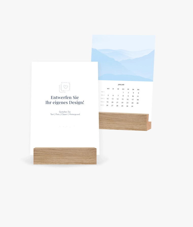 Tischkalender Minimal