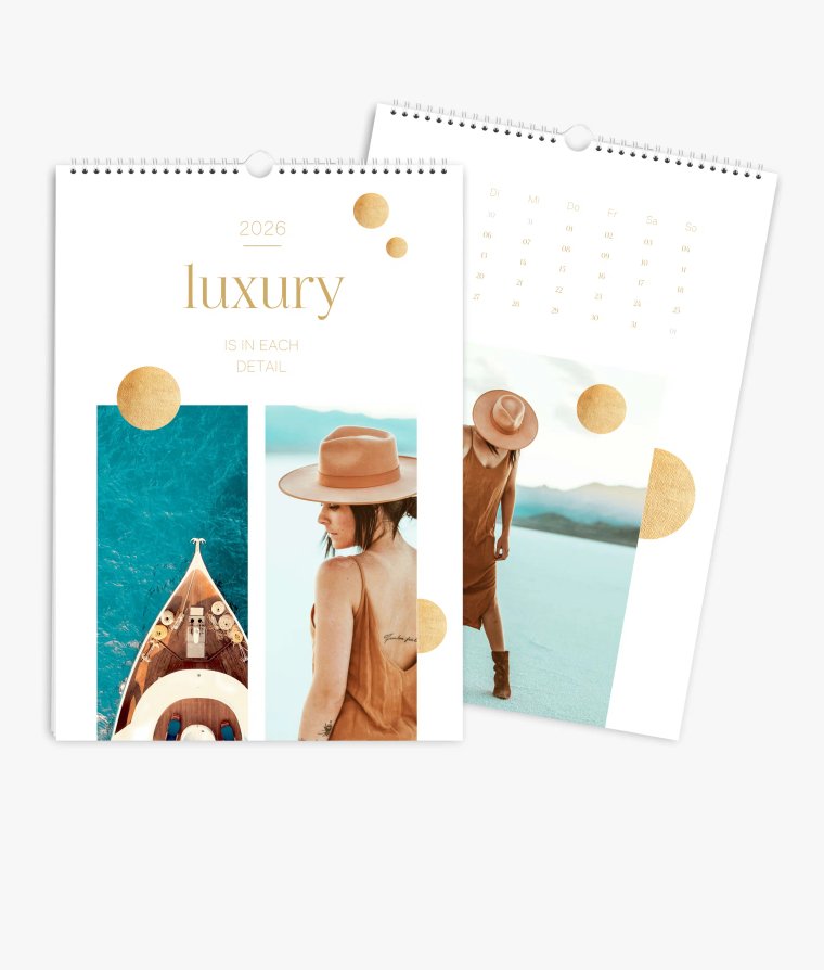 Wandkalender Luxury