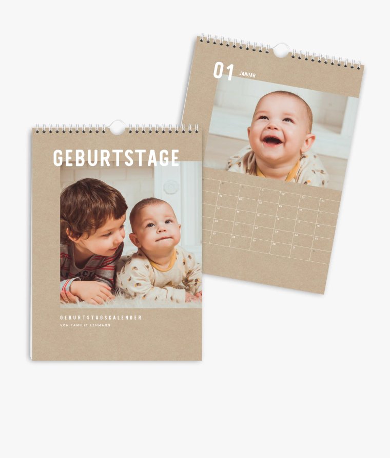 Terminkalender Our Journey · Geburtstagskalender