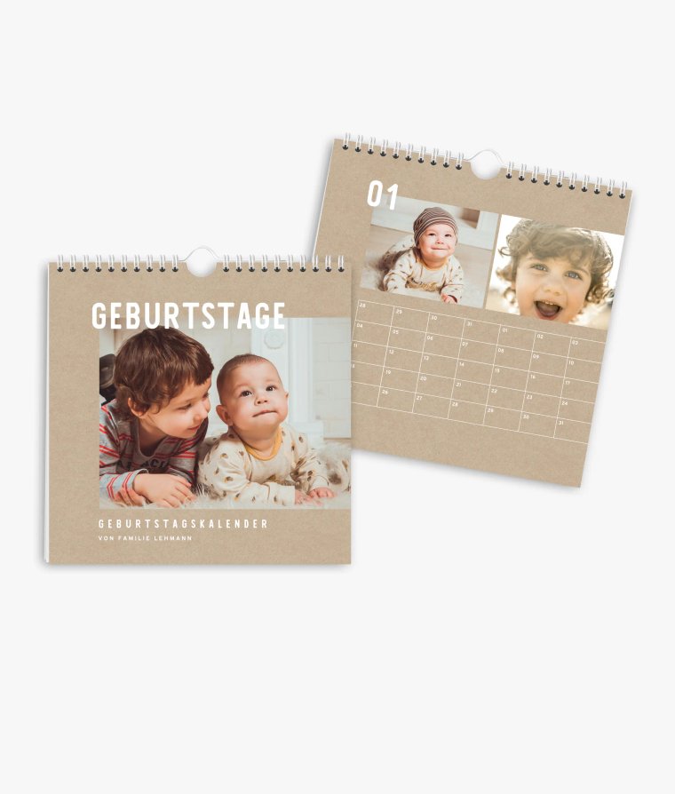 Terminkalender Our Journey · Geburtstagskalender