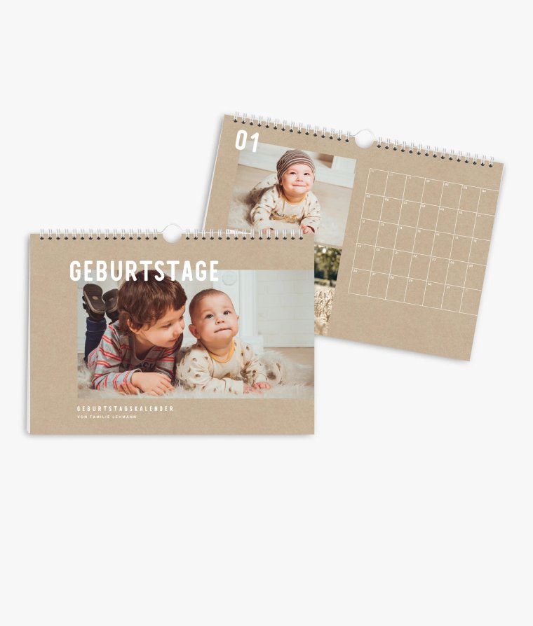 Terminkalender Our Journey · Geburtstagskalender