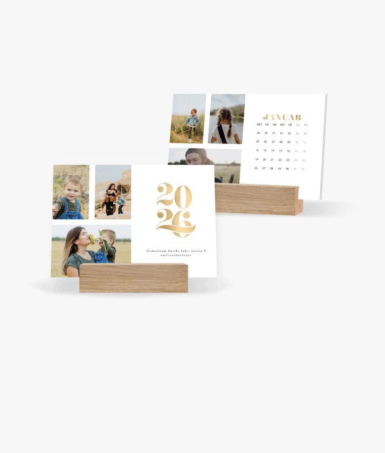 Tischkalender Golden Year