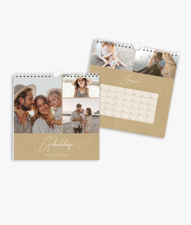 Terminkalender Everyday Elegance · Geburtstagskalender