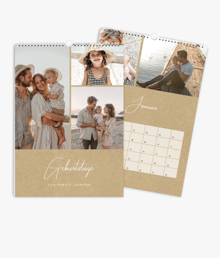 Terminkalender Everyday Elegance · Geburtstagskalender