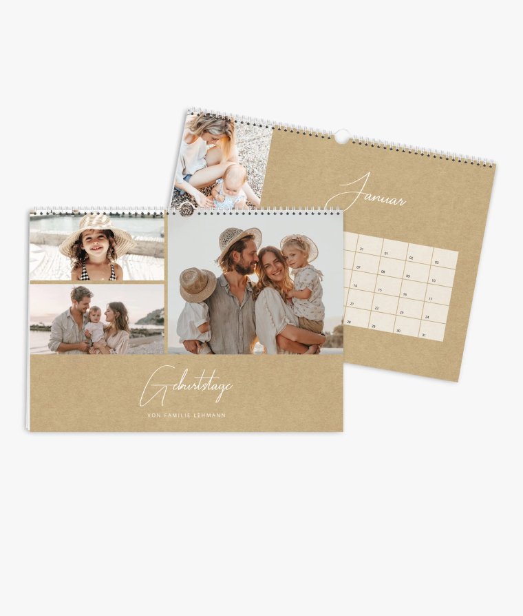 Terminkalender Everyday Elegance · Geburtstagskalender