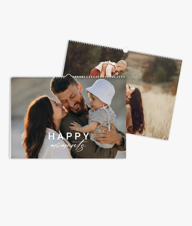 Wandkalender Always Happy · Alljahreskalender