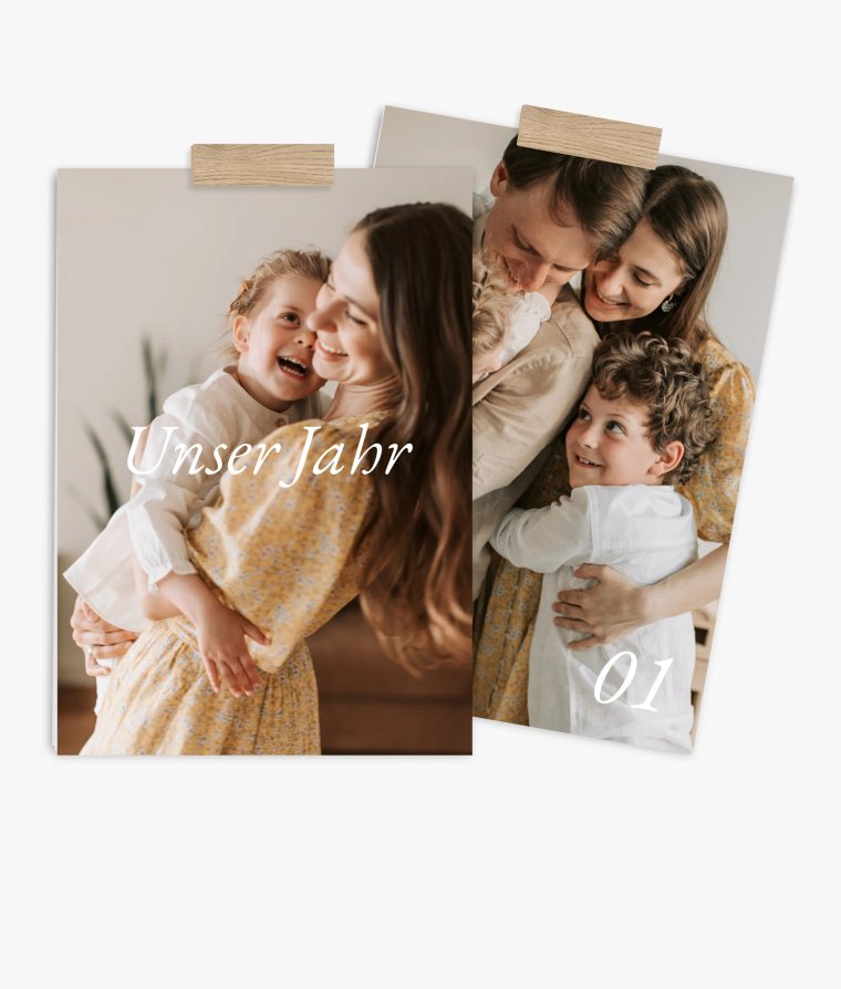 Wandkalender We are Family · Alljahreskalender