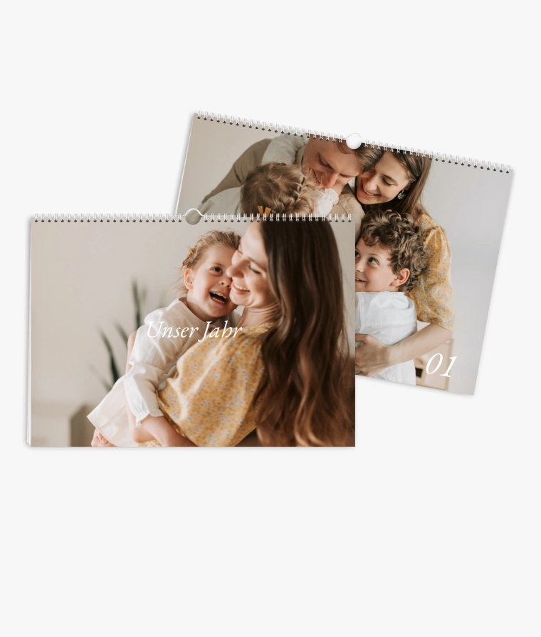 Wandkalender We are Family · Alljahreskalender