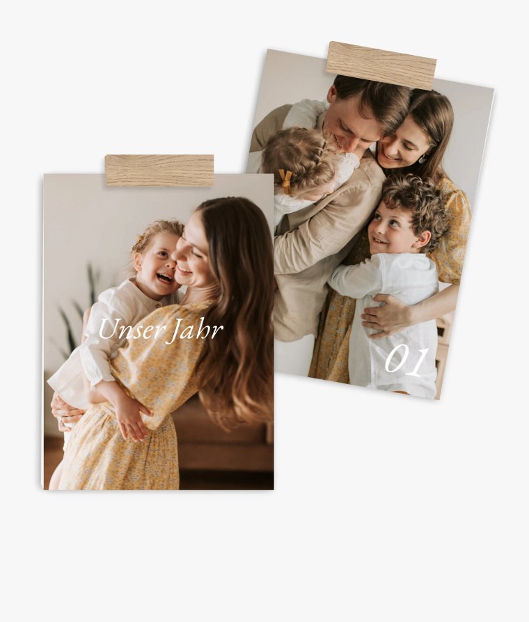 Wandkalender We are Family · Alljahreskalender