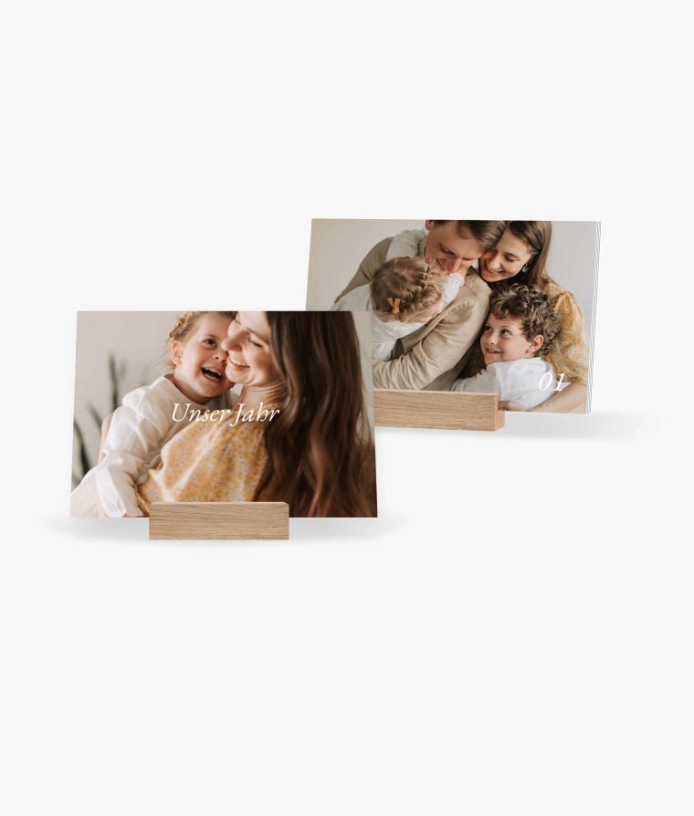 Tischkalender We are Family · Alljahreskalender