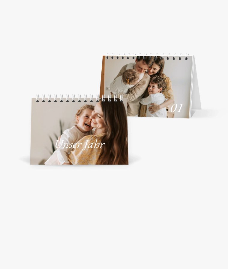 Tischkalender We are Family · Alljahreskalender