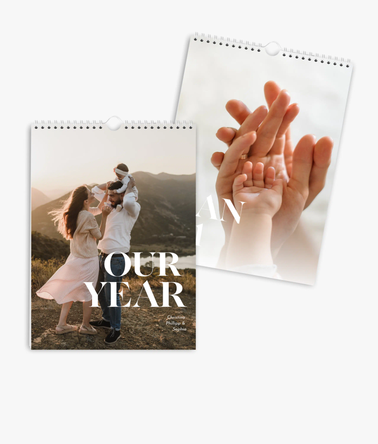 Wandkalender Bold Elegance · Alljahreskalender