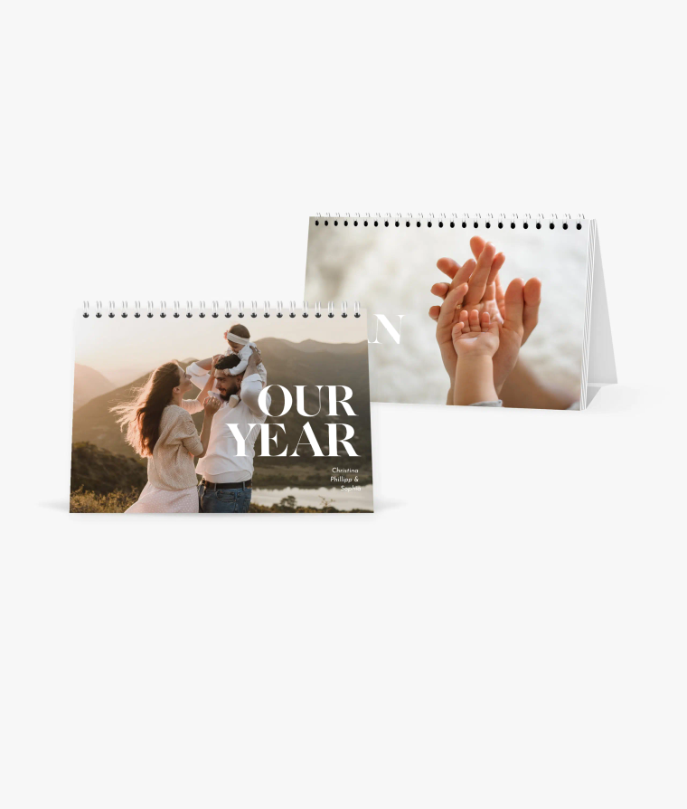 Tischkalender Bold Elegance · Alljahreskalender