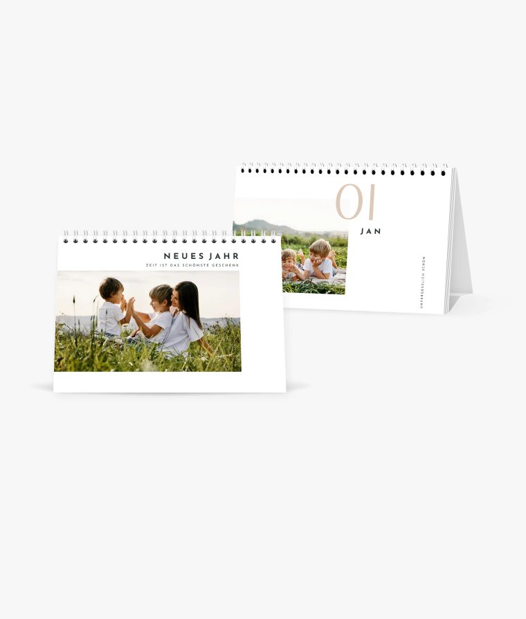 Tischkalender Zeitlos · Alljahreskalender
