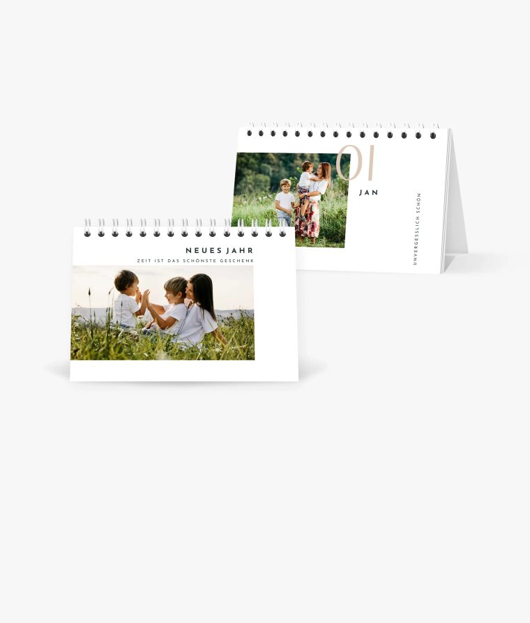 Tischkalender Zeitlos · Alljahreskalender