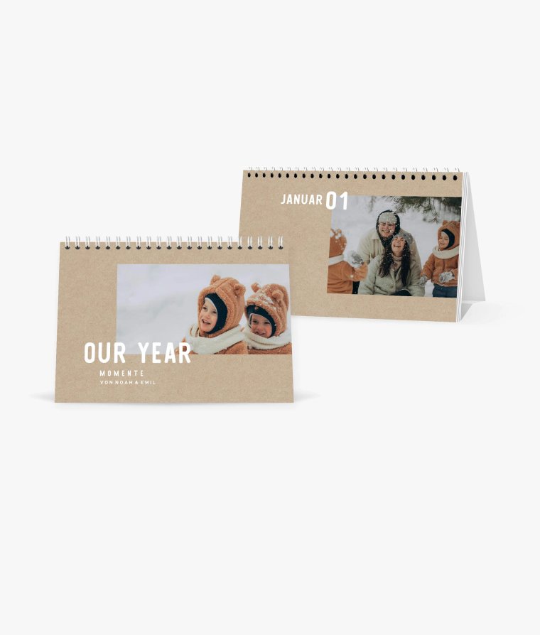 Tischkalender Our Journey · Alljahreskalender