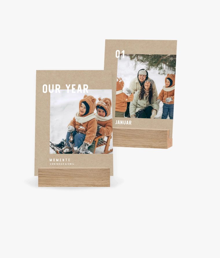 Tischkalender Our Journey · Alljahreskalender