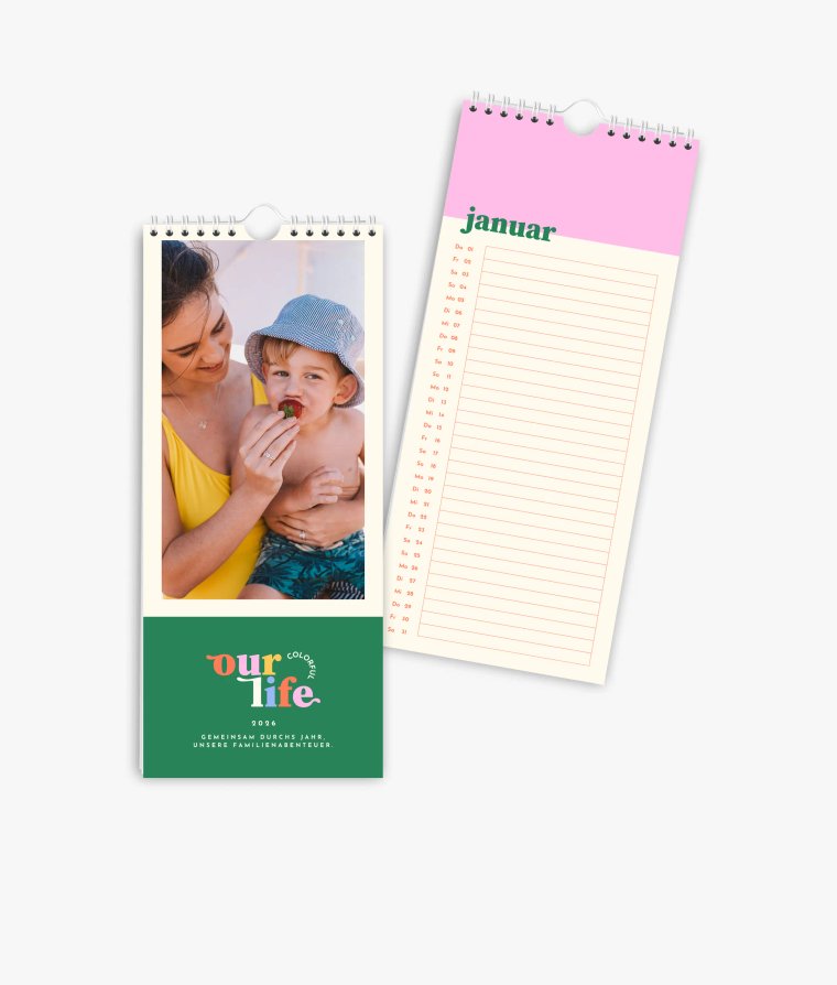 Küchenkalender Colorful Life