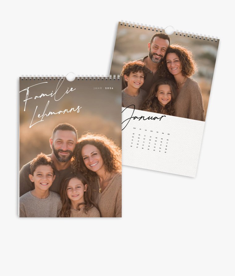 Wandkalender The Family