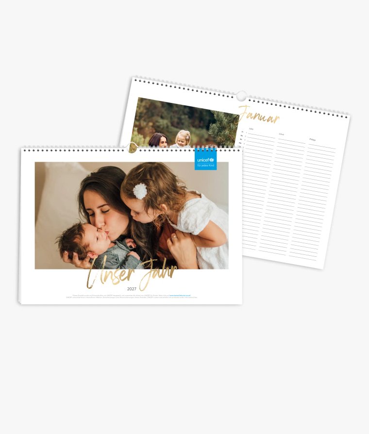Familienplaner Golden Brush · UNICEF