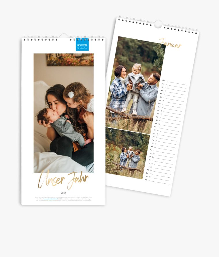 Terminkalender Golden Brush · UNICEF