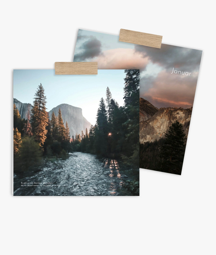 Wandkalender Landscapes