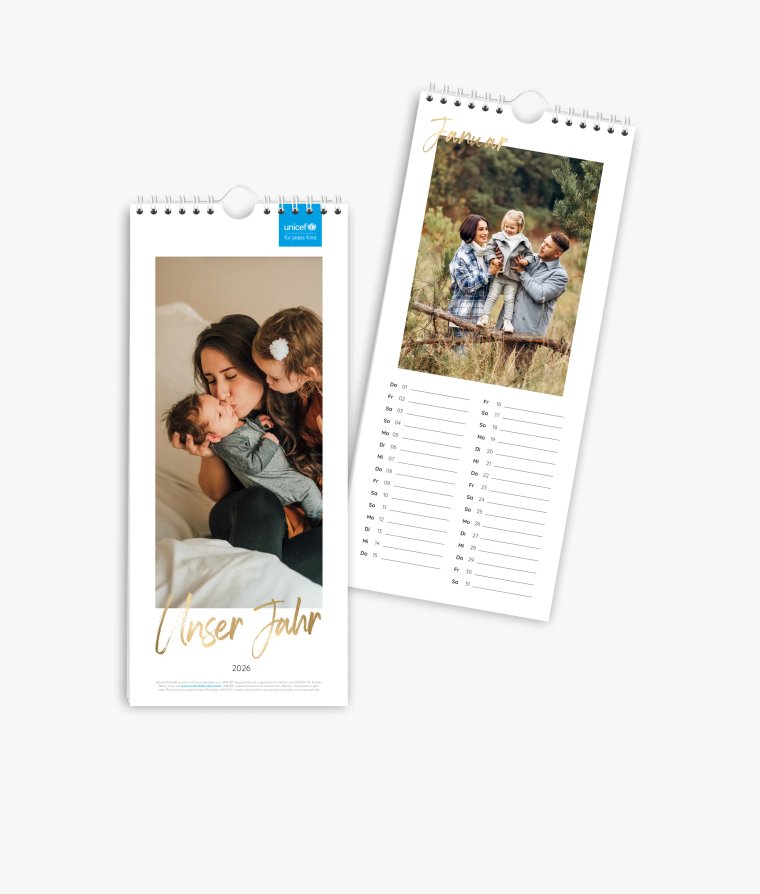 Küchenkalender Golden Brush · UNICEF