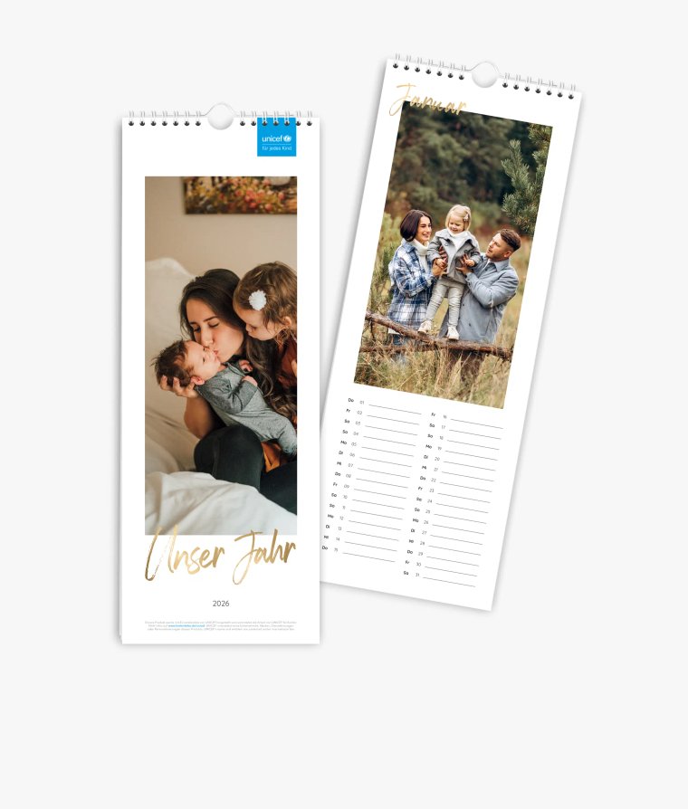 Küchenkalender Golden Brush · UNICEF