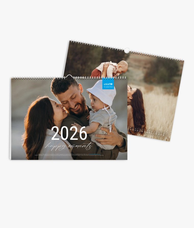 Wandkalender Happy Life · UNICEF