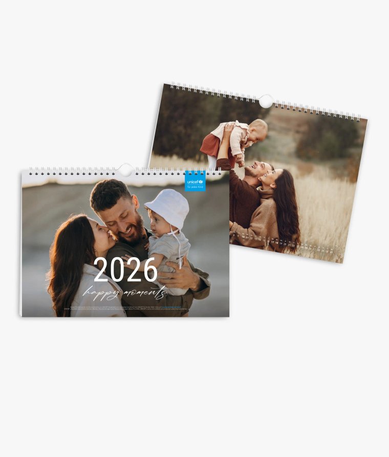 Wandkalender Happy Life · UNICEF