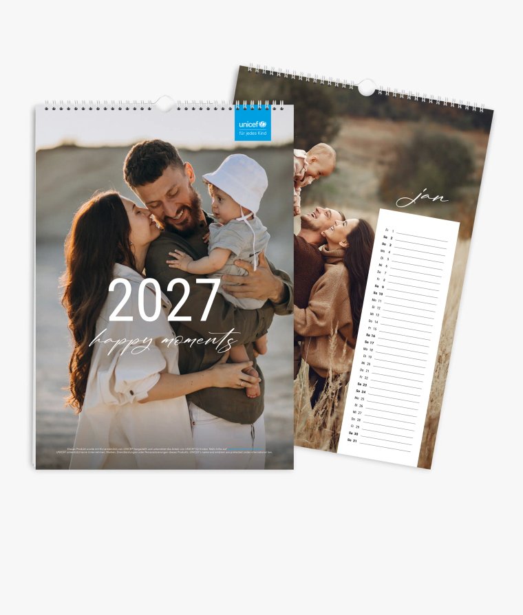 Terminkalender Happy Life · UNICEF