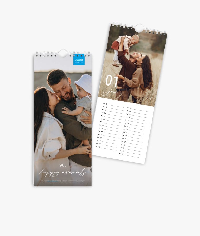 Küchenkalender Happy Life · UNICEF