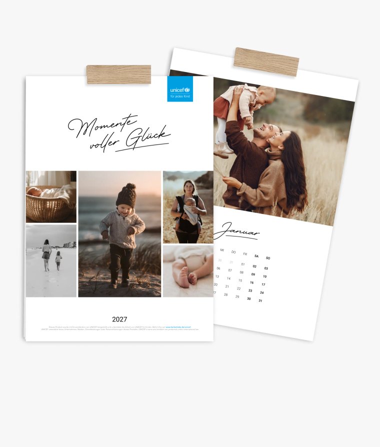 Wandkalender Relaxed · UNICEF